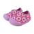 Sapameia Esportiva Moda Menina Bebê Infantil Antiderrapante Pink/Coração Mzkid - Rosa+Pink