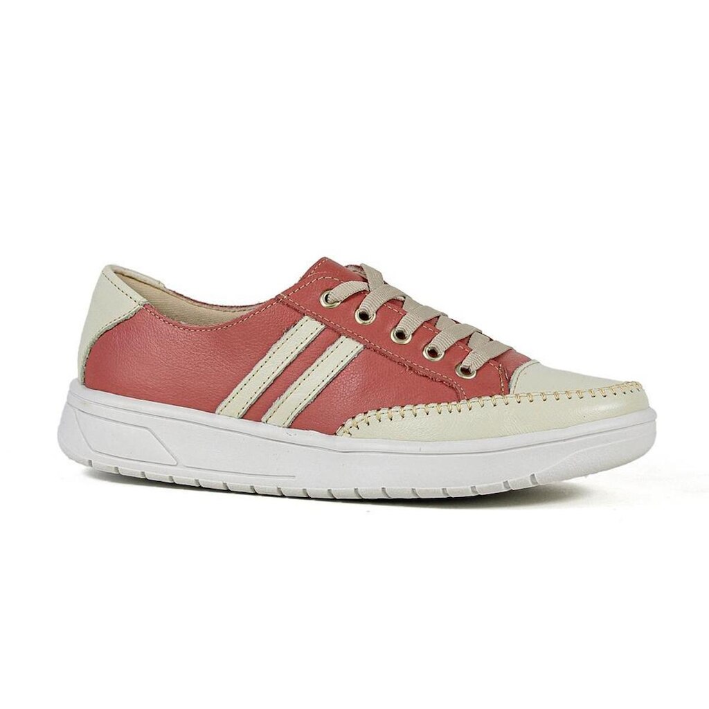 Sapatenis Bella Dama Casual Couro Legitimo Feminino