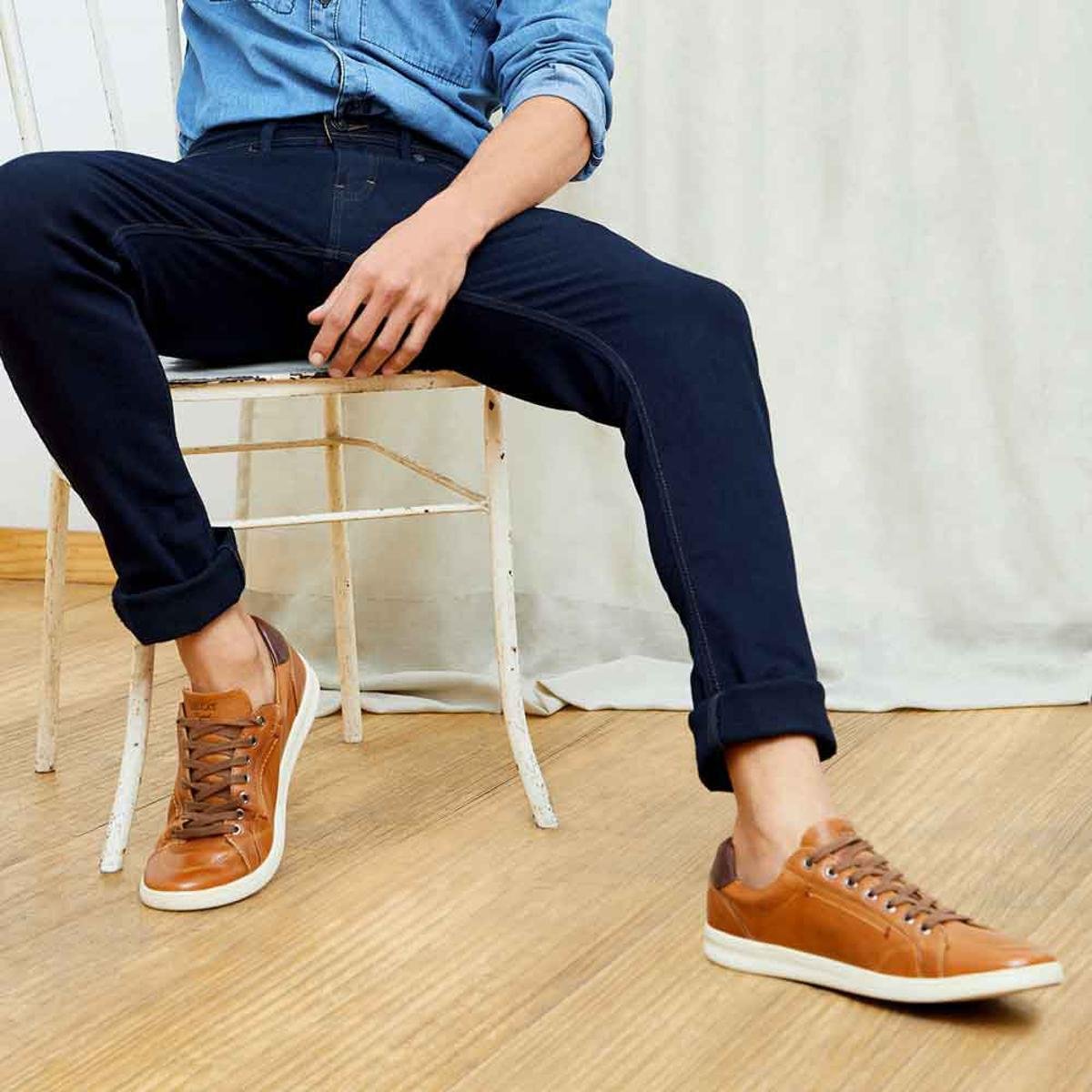 sapatenis couro mr cat