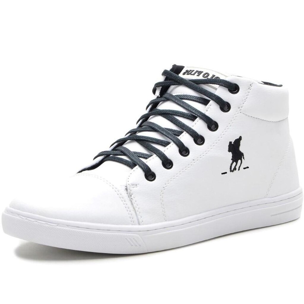 Sapatênis Cano Alto Masculino Polo Plus