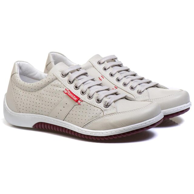 Sapatênis Casual Conforto Couro 3016
