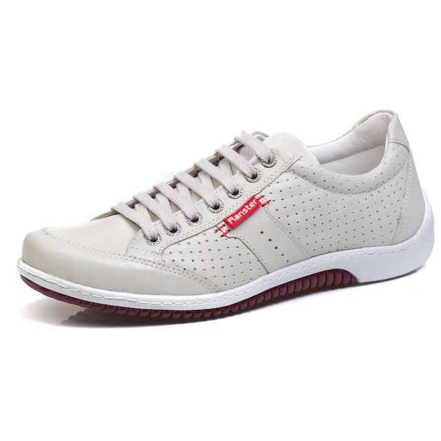 Sapatênis Casual Conforto Couro 3016