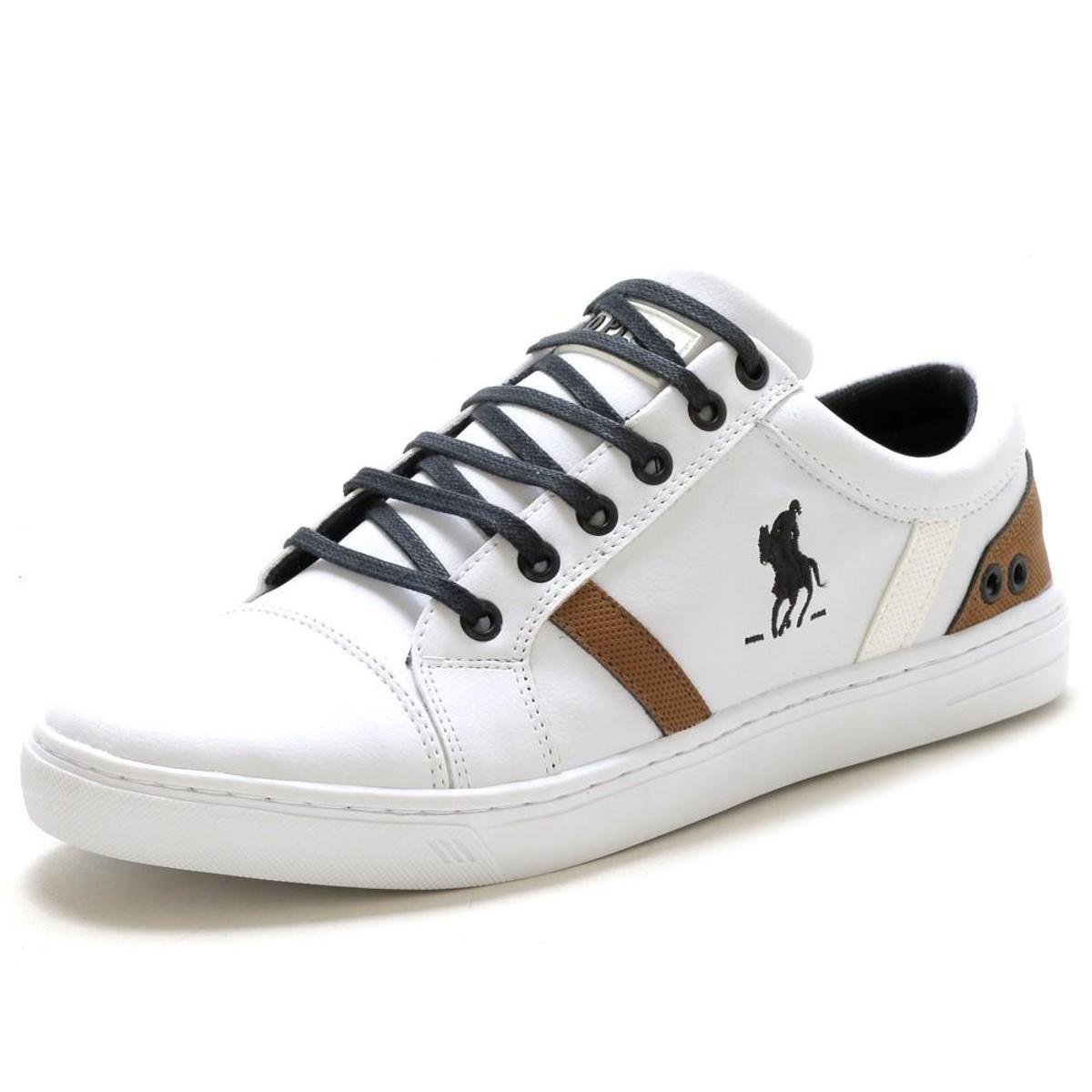 Sapatênis Casual Masculino Polo Plus Menor preço em Sapatênis Casual Masculino Polo Plus