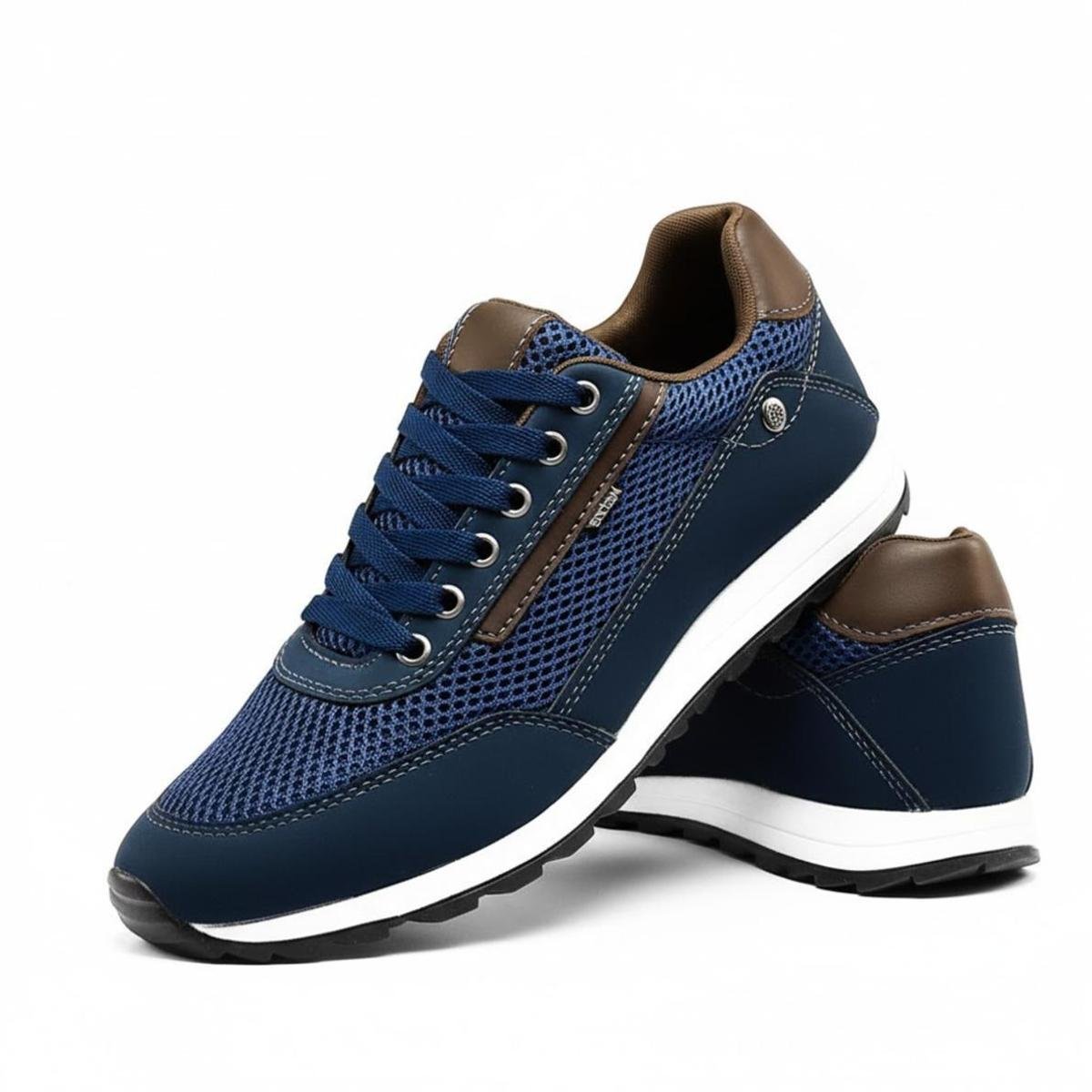 Sapatênis Casual SapatoFran Jogging Masculino - Azul | Zattini