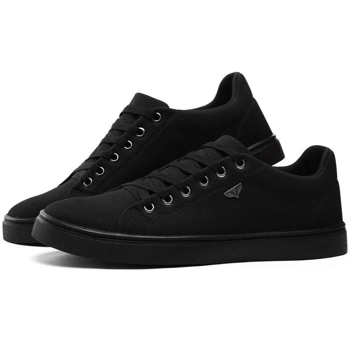 Sapatênis Casual SkateBoard SapatoFran Masculino - Preto+Cinza | Zattini