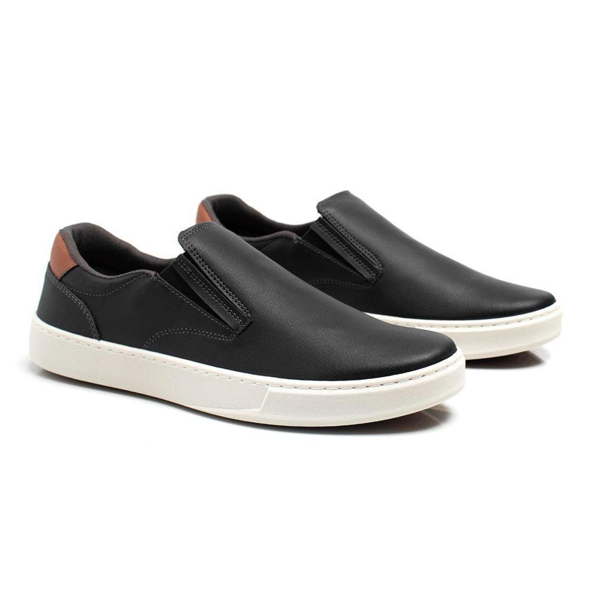 Sapatênis Casual Slip On Masculino Moderno Macio Dia a Dia Menor preço em Sapatênis Casual Slip On Masculino Moderno Macio Dia a Dia
