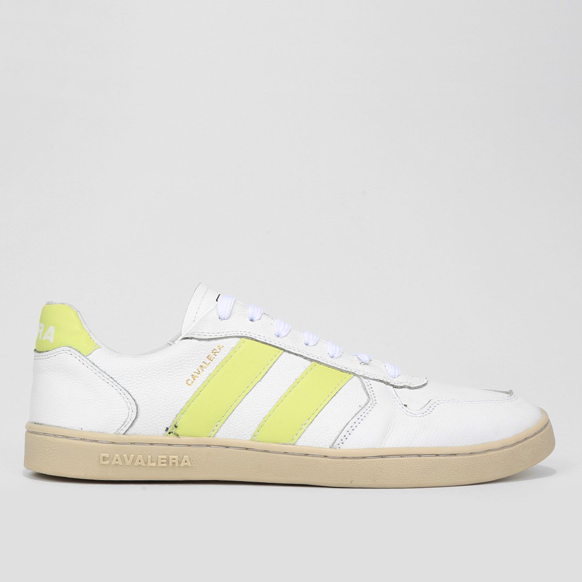 Sapatênis Cavalera Street Stripes Masculino - Branco Menor preço em Sapatênis Cavalera Street Stripes Masculino - Branco