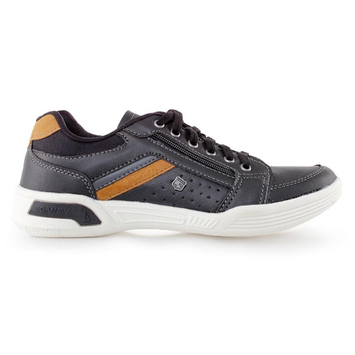 Sapatênis Cazzac Details Preto 44 - Cristal+Preto | Zattini