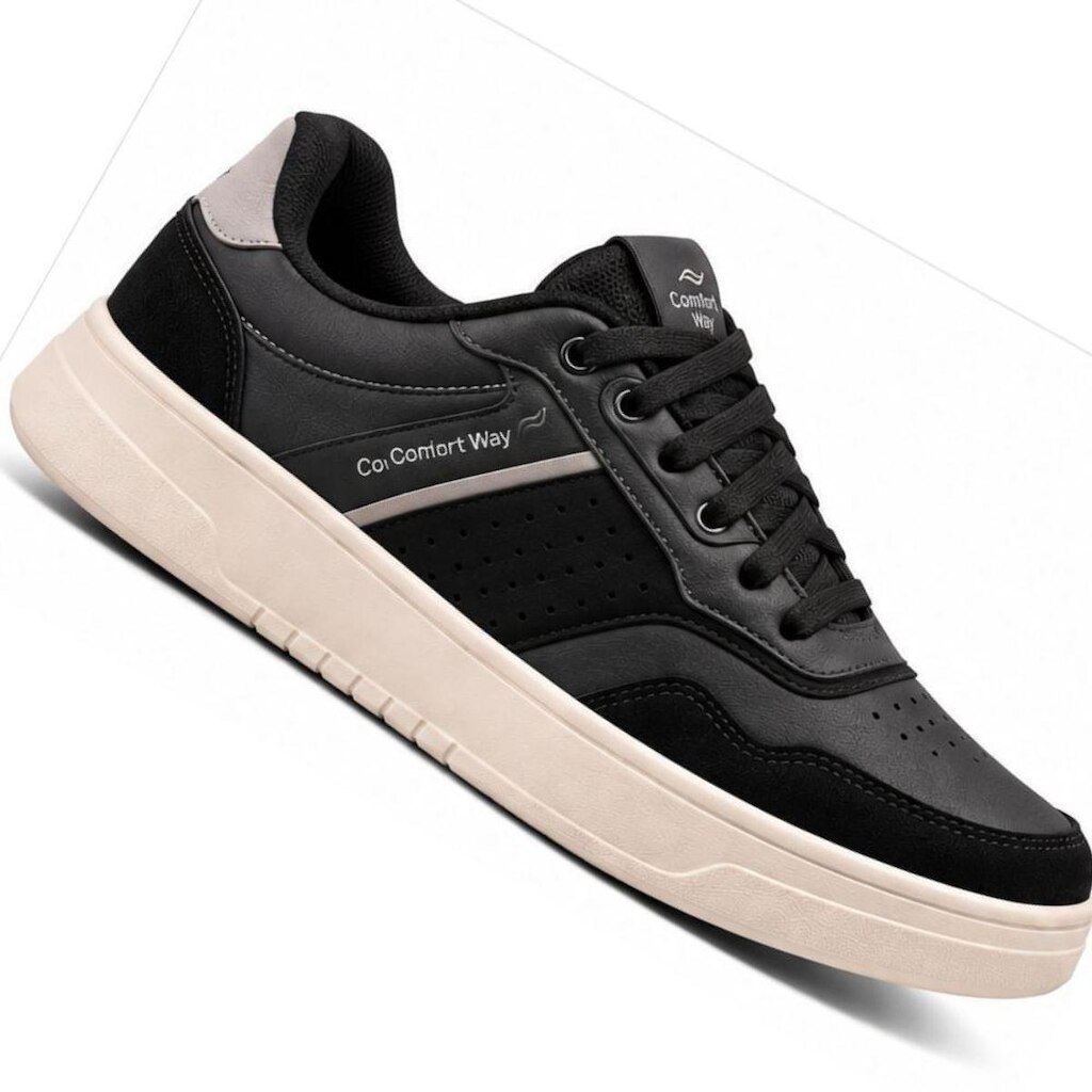 SAPATENIS CONFORT WAY 302604 CASUAL CONFORTAVEL MASCULINO