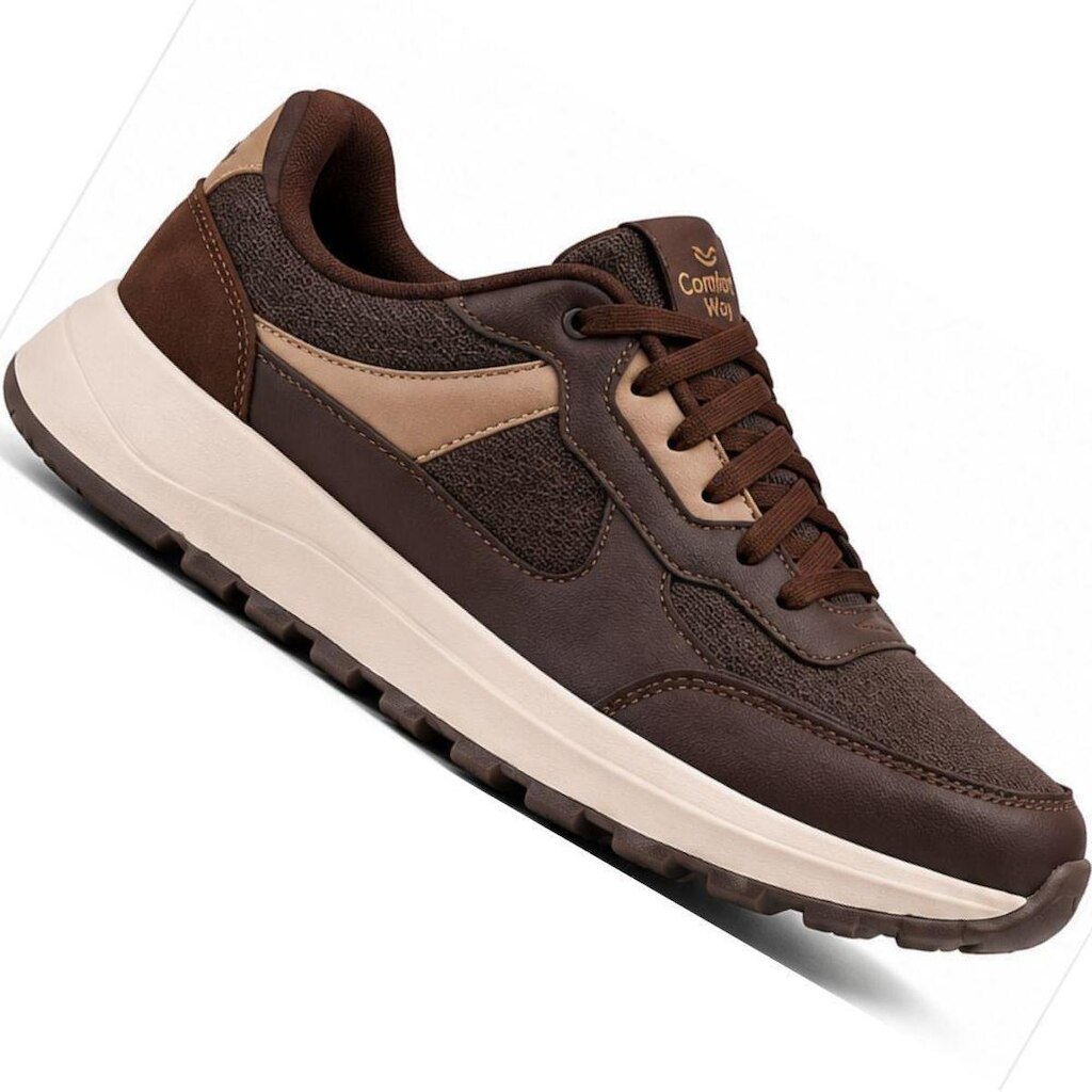 SAPATENIS CONFORT WAY 902601 CASUAL CONFORTAVEL MASCULINO