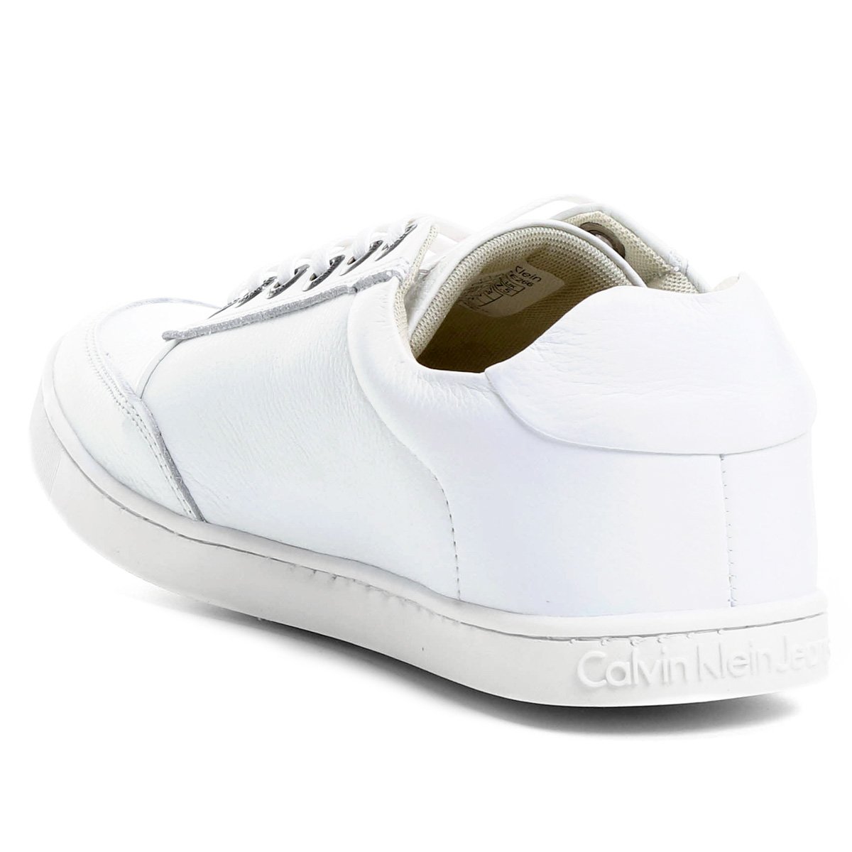 sapatênis couro calvin klein boat lth masculino