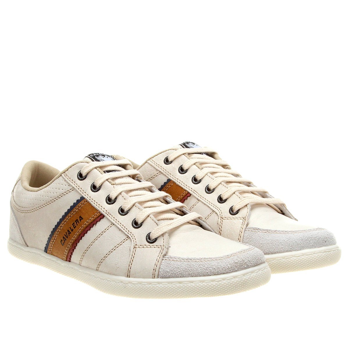 Sapatênis Couro Cavalera Hans Low Masculino - Bege é ruim? Sapatênis Couro Cavalera Hans Low Masculino - Bege é boa?