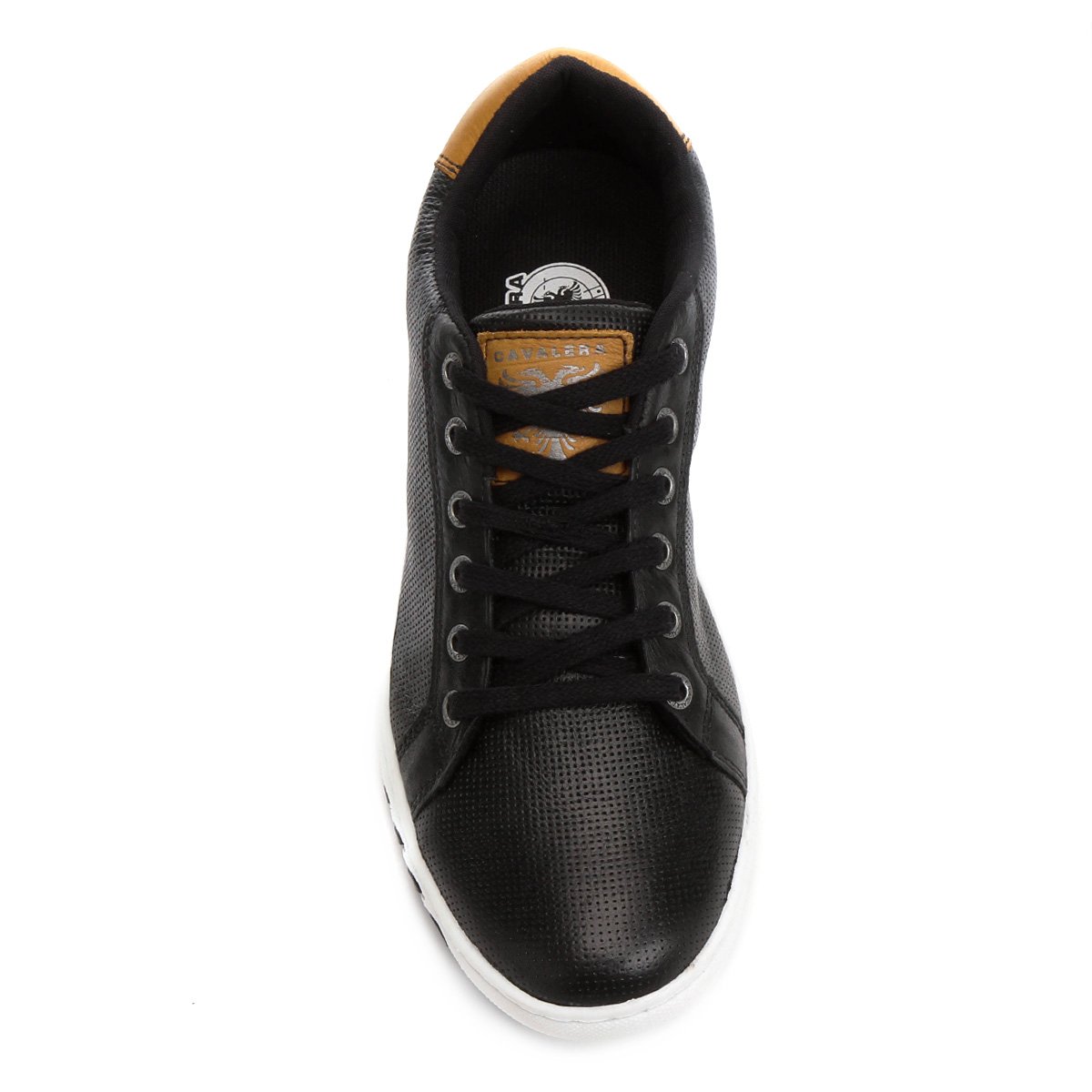 sapatênis couro cavalera marcos masculino