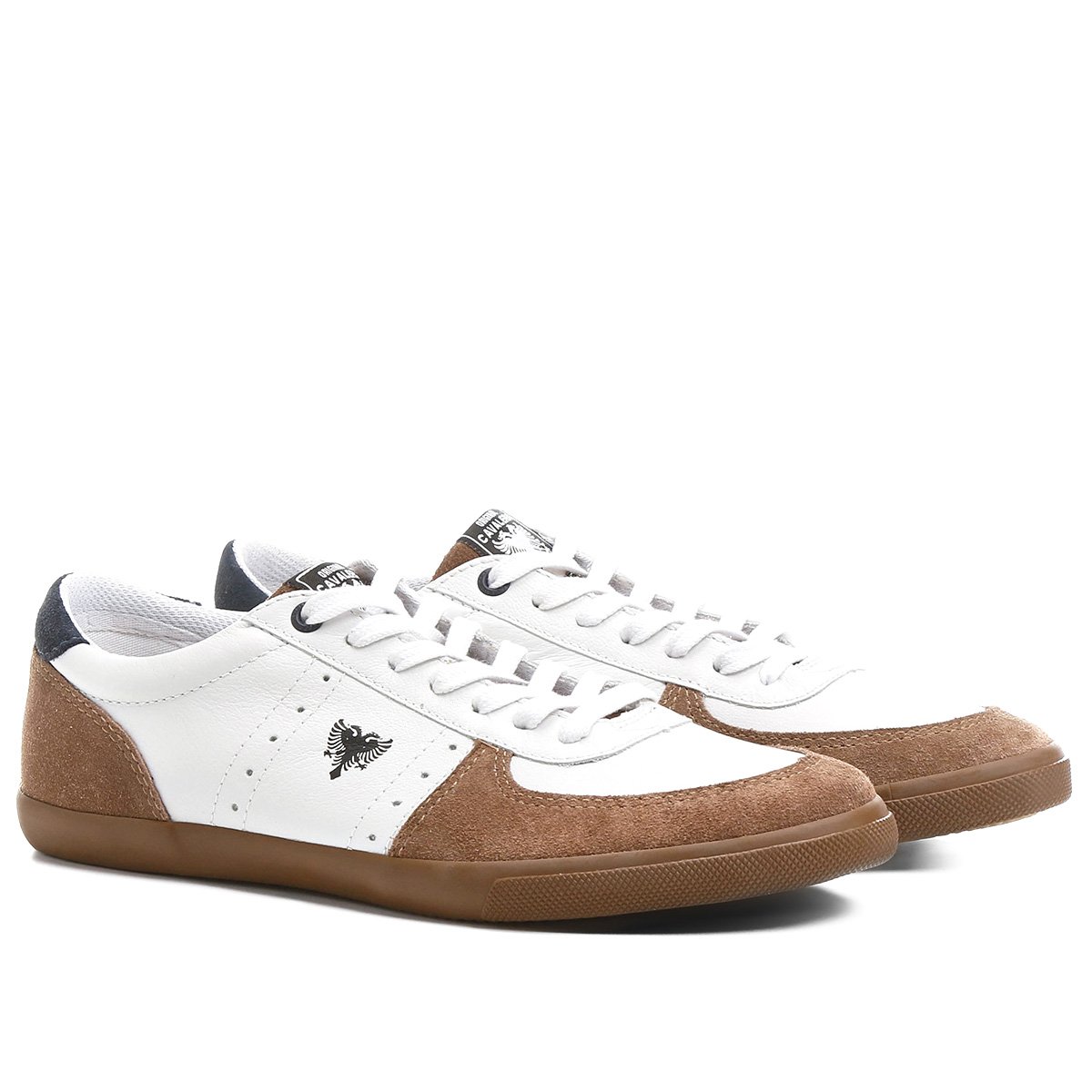 sapatênis couro cavalera breno masculino