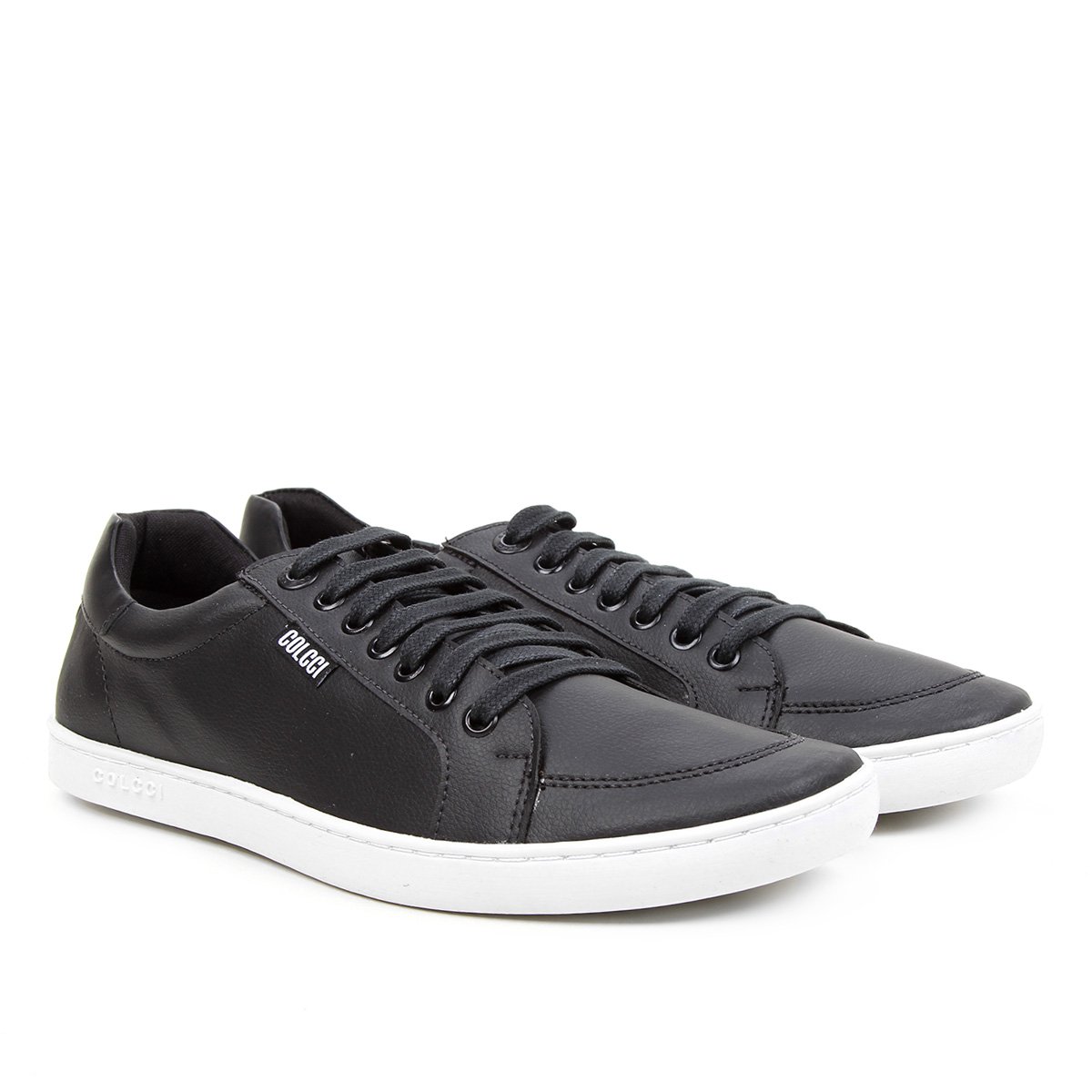 sapatênis couro colcci masculino