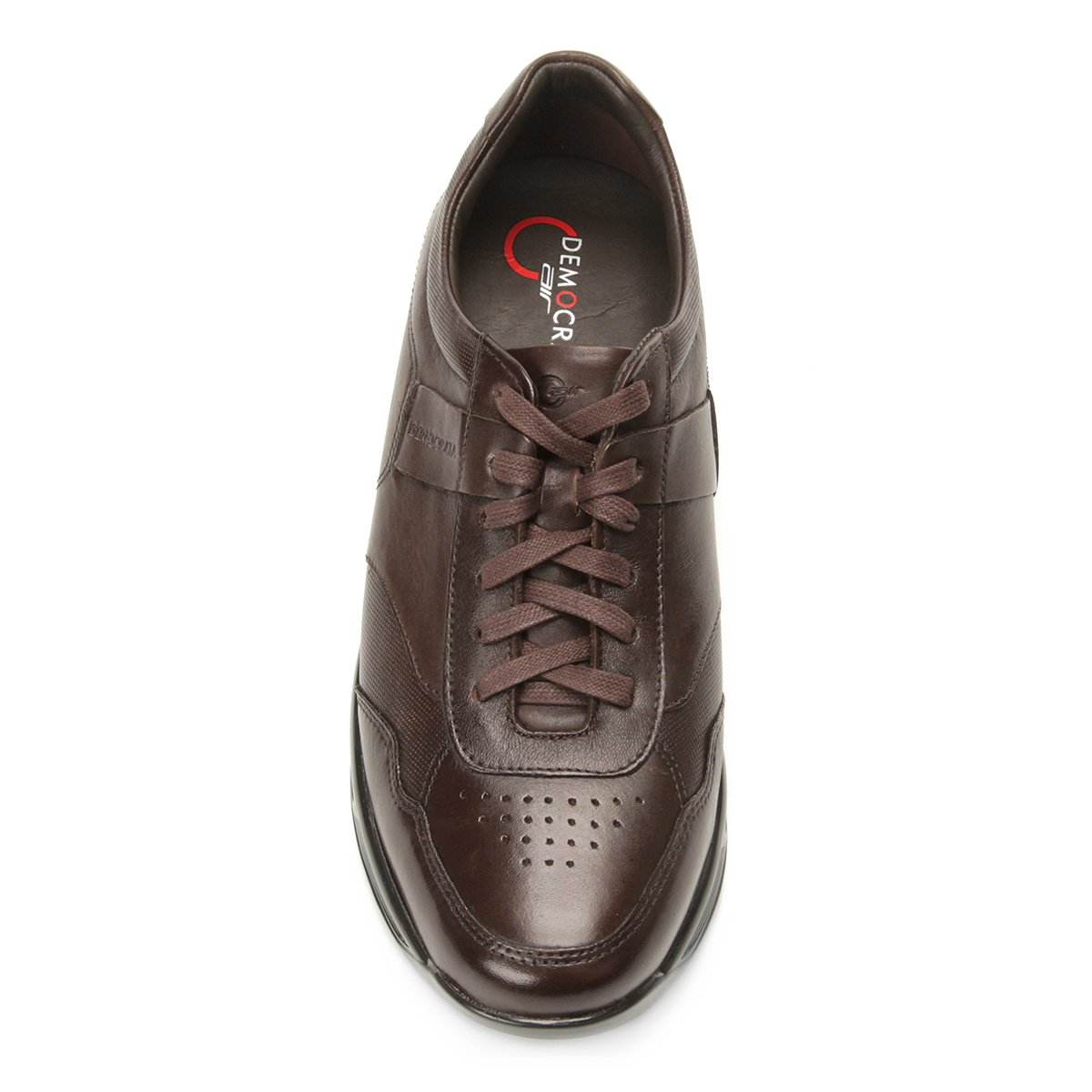 sapatênis couro democrata air masculino