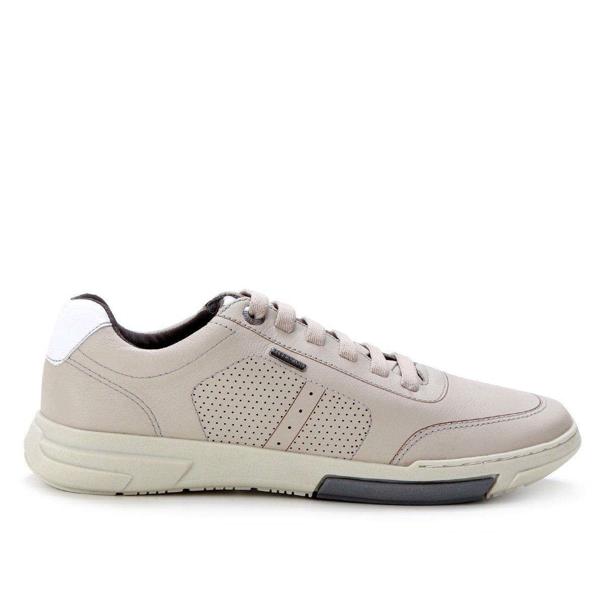 Sapatênis Couro Ferracini Cromo Masculino - Cinza Claro é ruim? Sapatênis Couro Ferracini Cromo Masculino - Cinza Claro é boa?