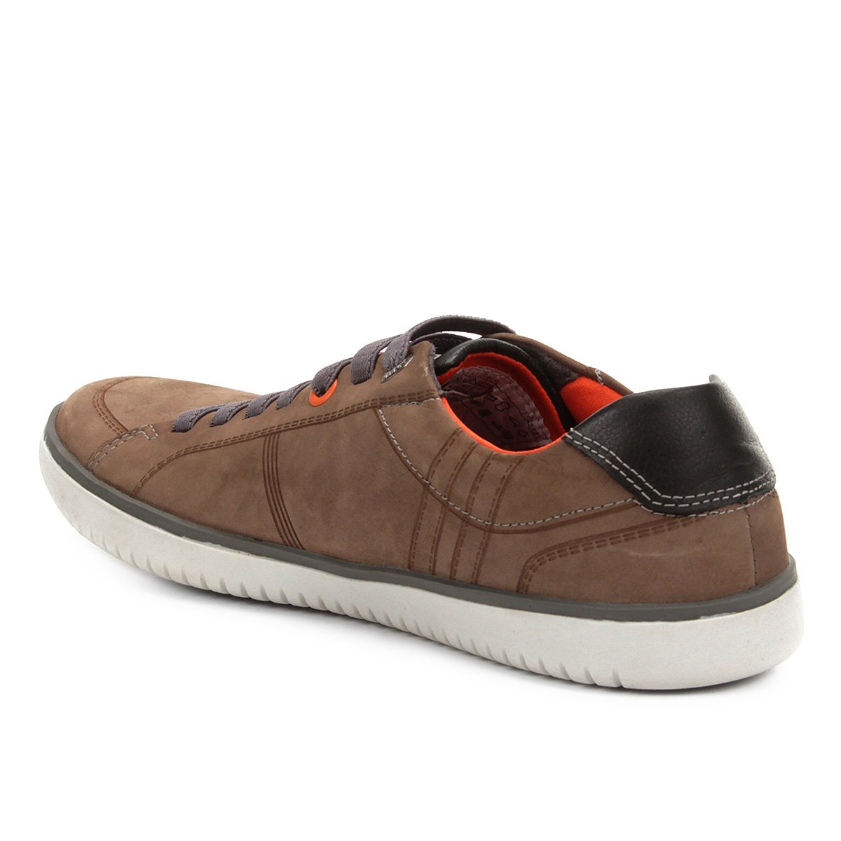 Sapatênis Couro Ferracini Lunar Masculino - Marrom | Zattini