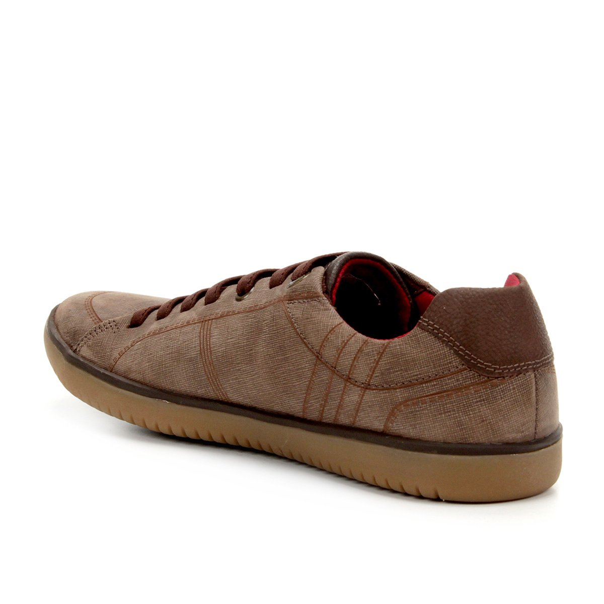 Sapatênis Couro Ferracini Lunar Masculino - Marrom | Zattini