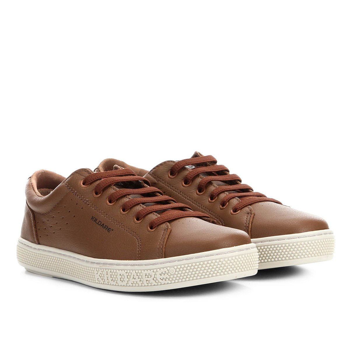 Sapatênis Couro Kildare Capri Masculino - Marrom Escuro Menor preço em Sapatênis Couro Kildare Capri Masculino - Marrom Escuro