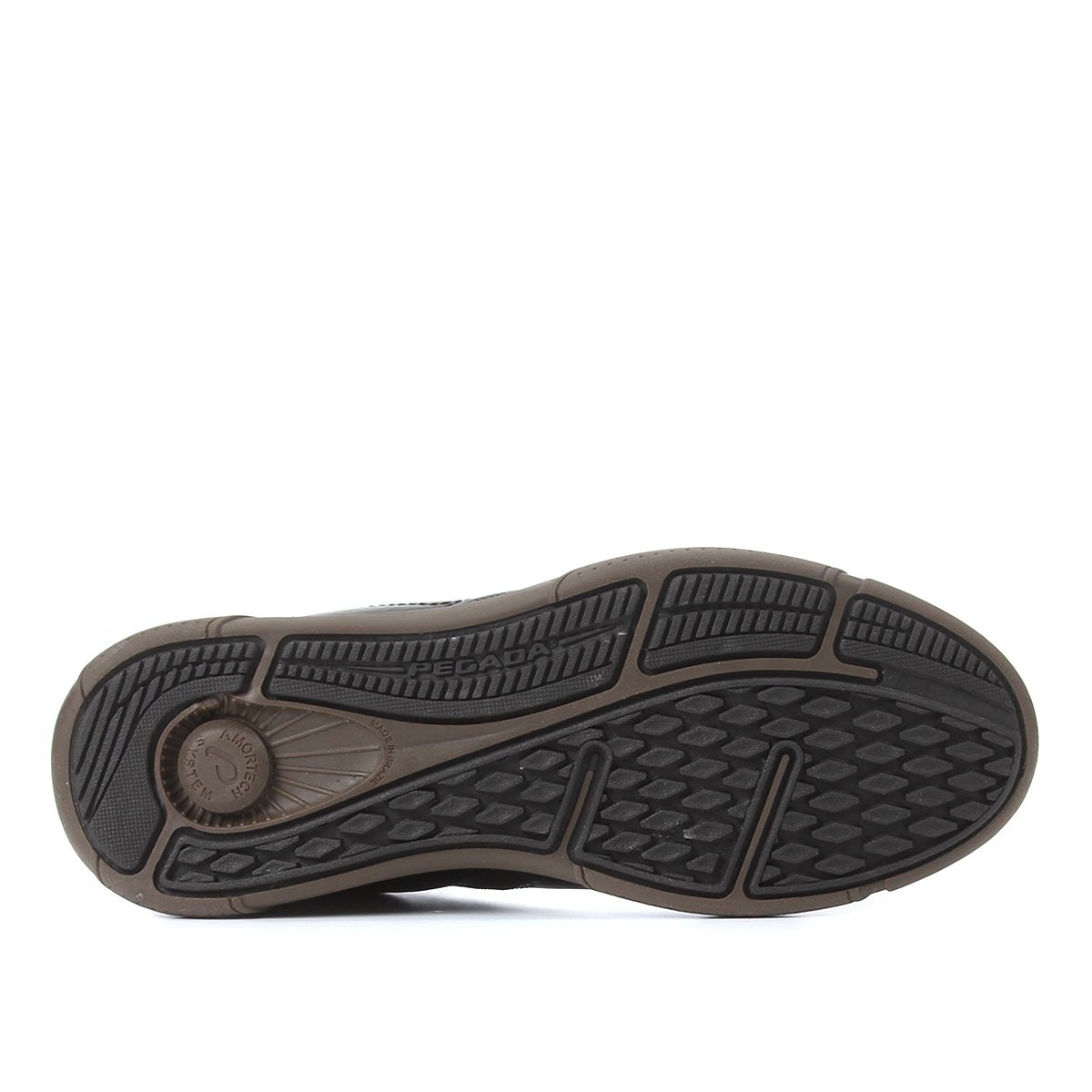 sapatênis couro pegada