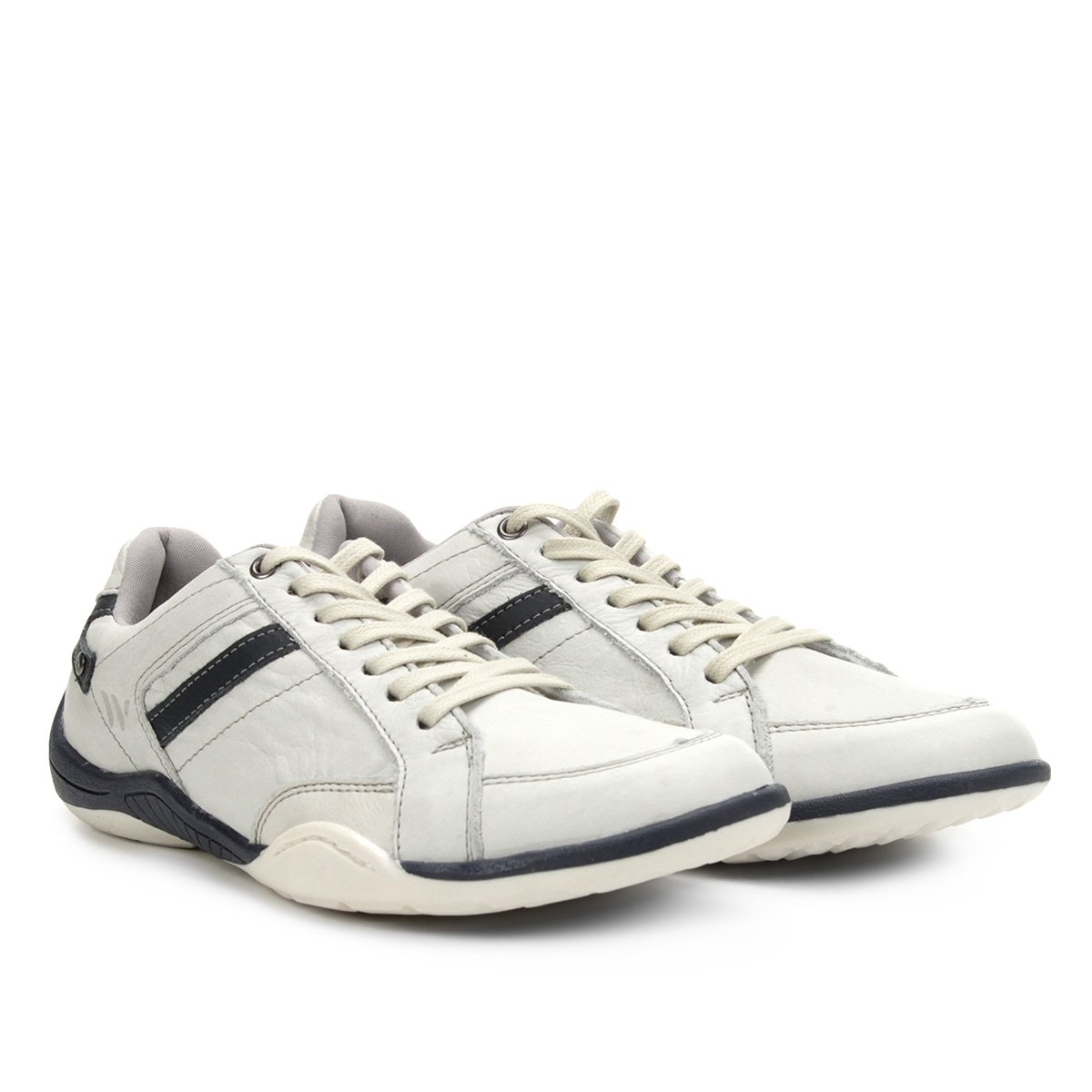 Sapatênis Couro Walkabout New Masculino - Off White Menor preço em Sapatênis Couro Walkabout New Masculino - Off White