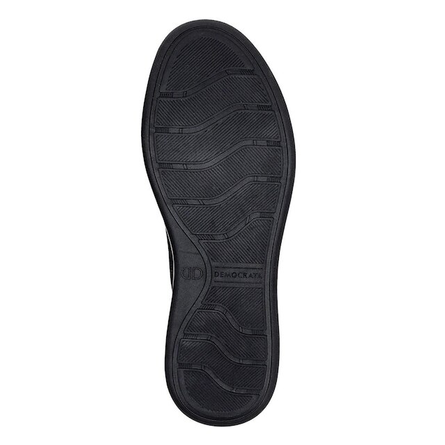 Sapatênis De Couro Democrata Denim Jay Elástico 151401
