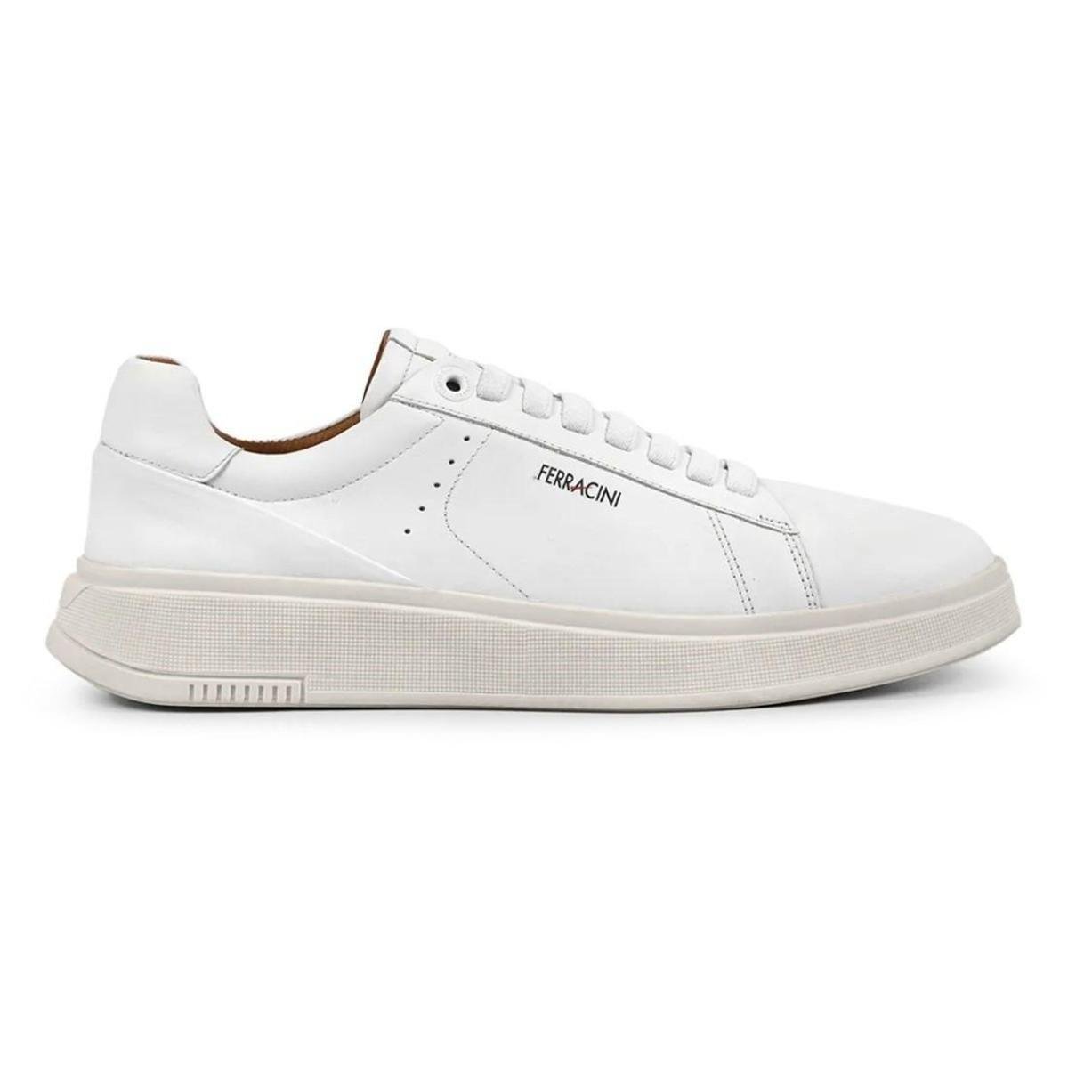 Sapatênis de Couro Ferracini Masculino Logan 9312-678 Menor preço em Sapatênis de Couro Ferracini Masculino Logan 9312-678