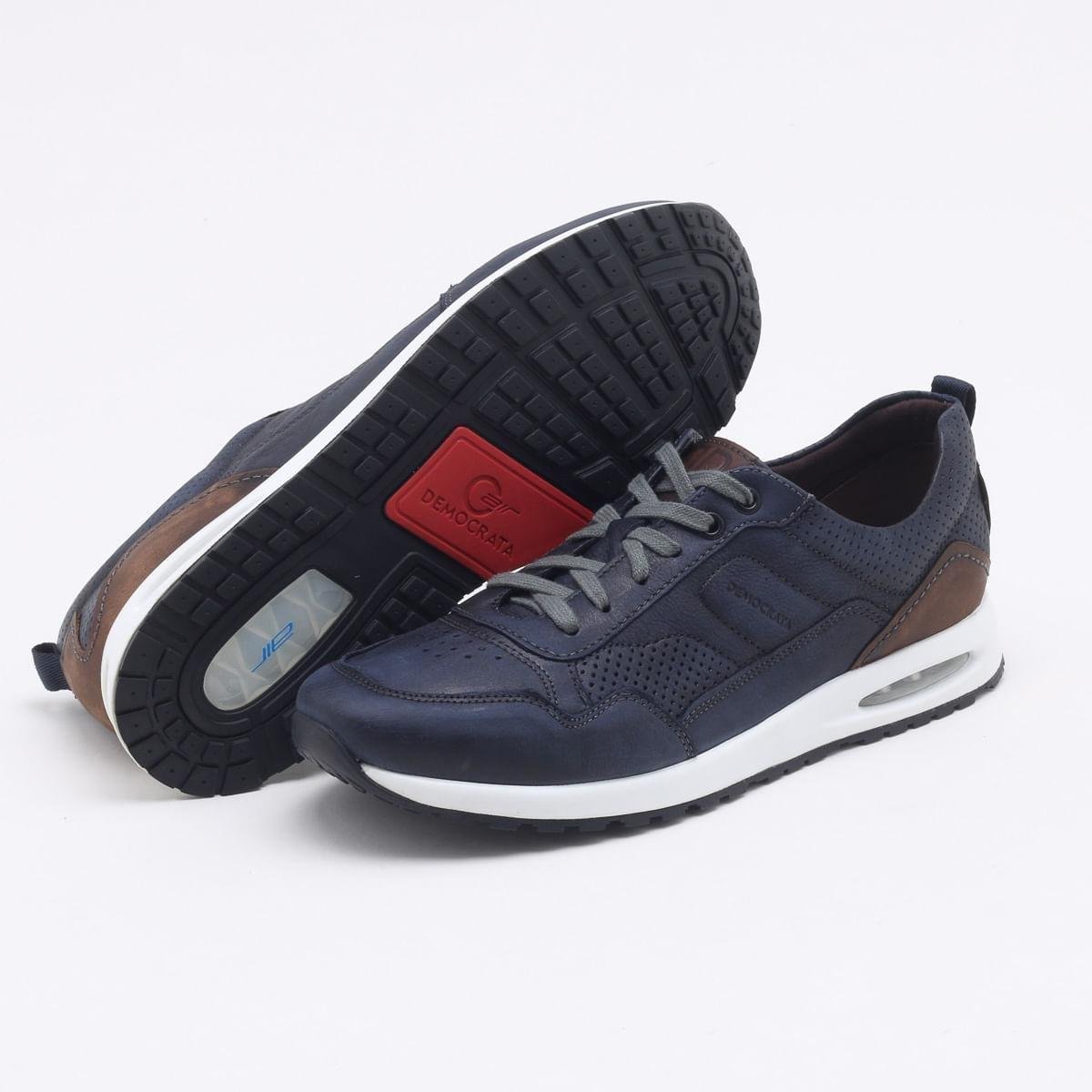 Sapatênis Democrata Air Track Masculino - Azul | Zattini