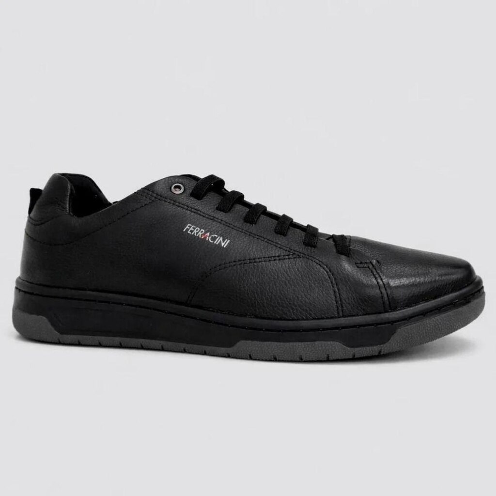 Sapatenis Ferracini Preto Masculino Original 8061-617