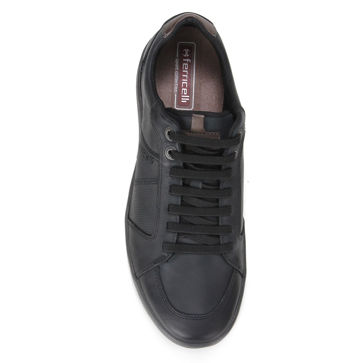 Sapatênis Ferricelli Virtus Masculino - Preto | Zattini