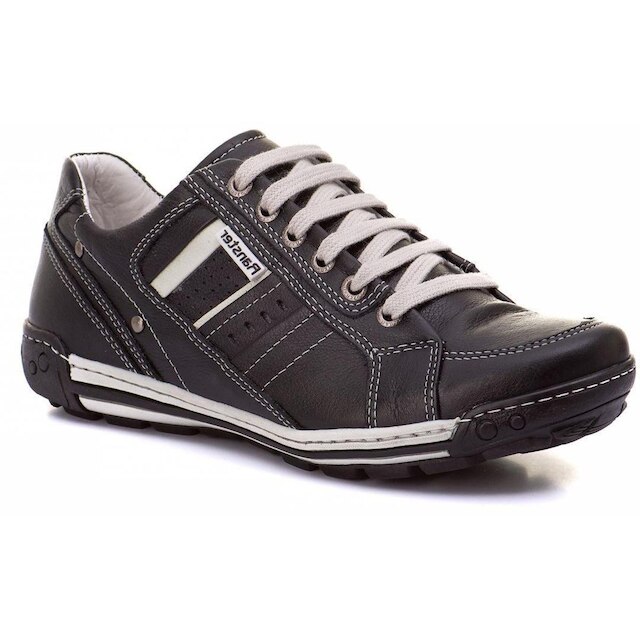Sapatênis Masculino Casual Conforto Em Couro Legítimo Macio Cadarço Cano Baixo Premium