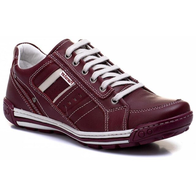 Sapatênis Masculino Casual Conforto Em Couro Legítimo Macio Cadarço Cano Baixo Premium