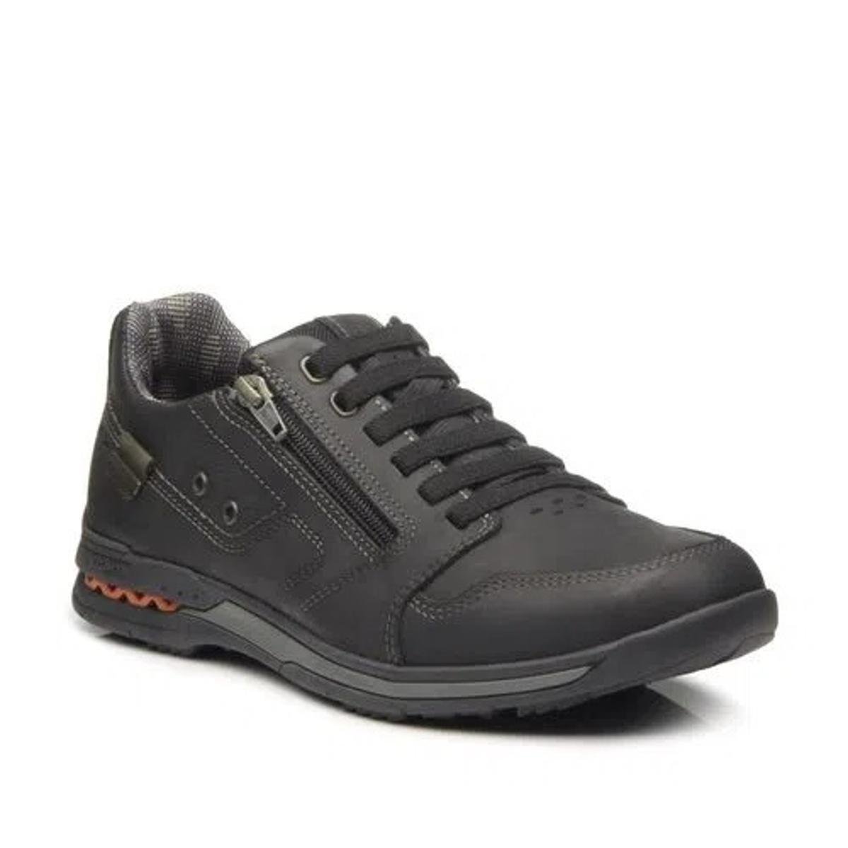 Sapatenis Masculino Casual Couro Amortech Pegada 114858 Menor preço em Sapatenis Masculino Casual Couro Amortech Pegada 114858