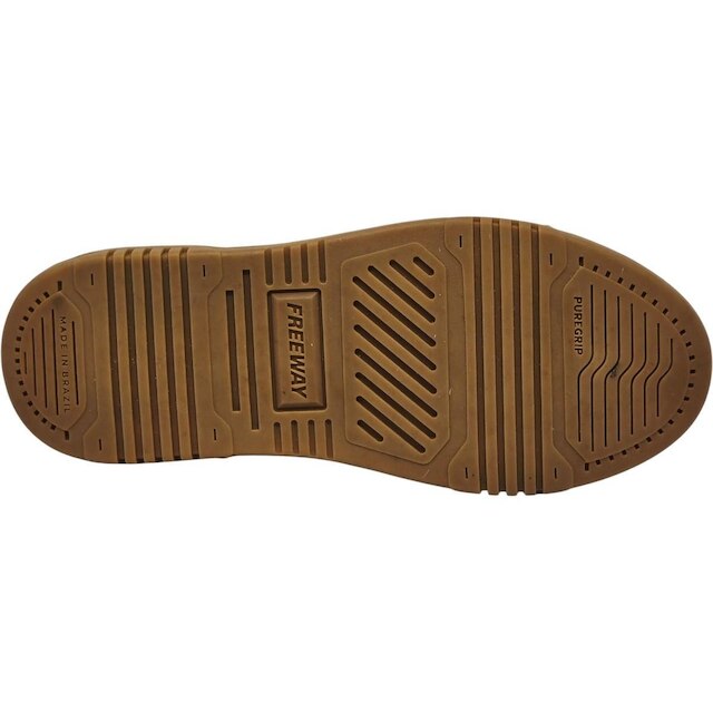 Sapatênis Masculino Casual Dia a Dia Trabalho Em Couro Com Elástico Ultra Confort Free Way Soul01