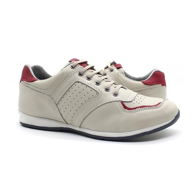 Sapatenis Masculino Casual em Couro com Elástico NE-5695