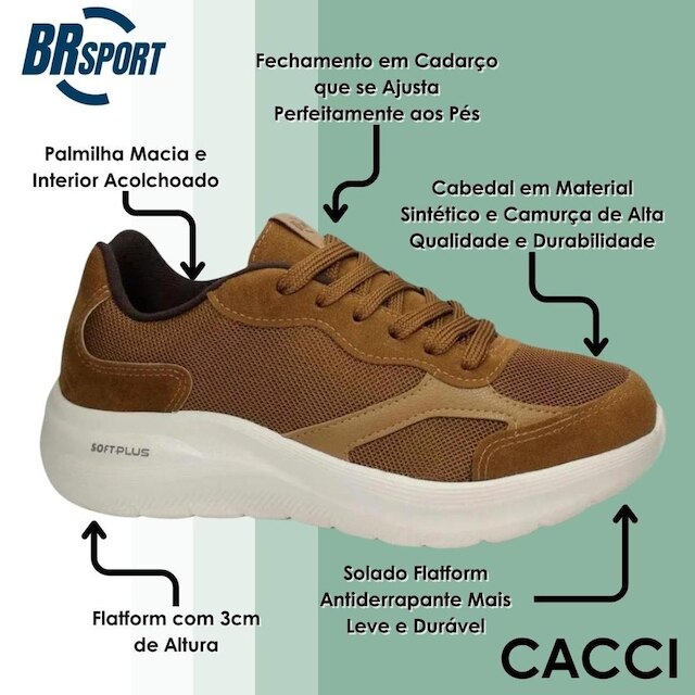 Sapatenis Masculino Conforto Moderno Leveza Br Sport