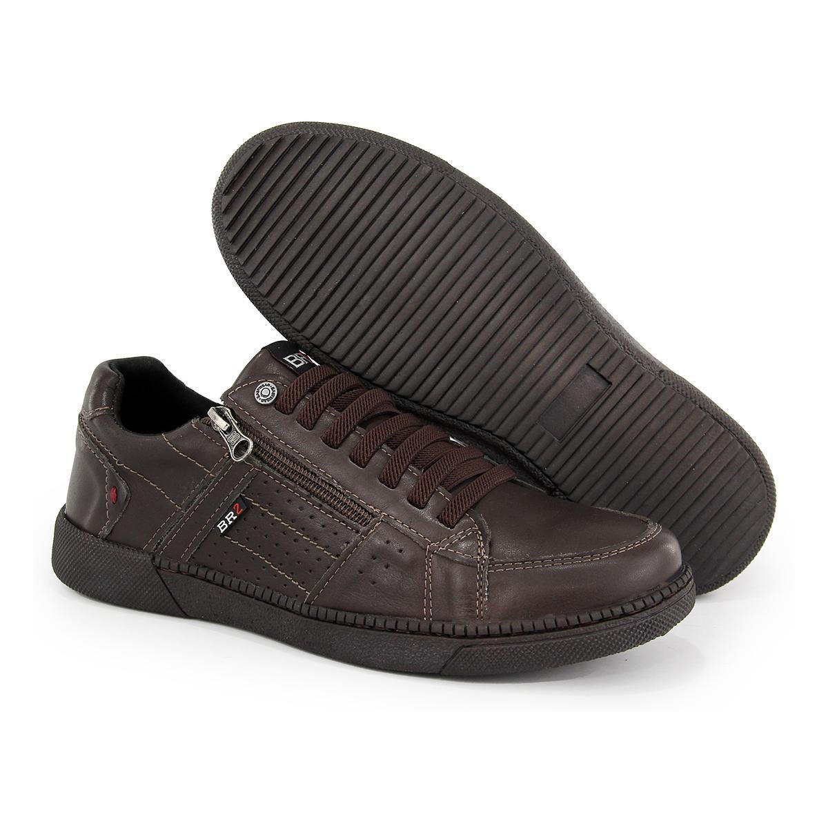 Sapatenis Masculino Couro Legítimo Br2 Original Conforto Ultra Macio Leve Palmilha Anatômico Menor preço em Sapatenis Masculino Couro Legítimo Br2 Original Conforto Ultra Macio Leve Palmilha Anatômico