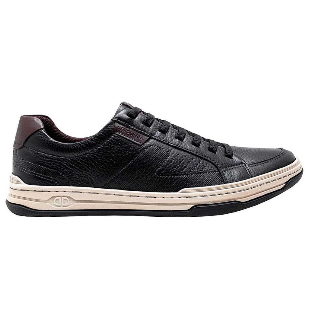 Sapatenis Masculino Denim Jay Democrata 151401 Preto 40