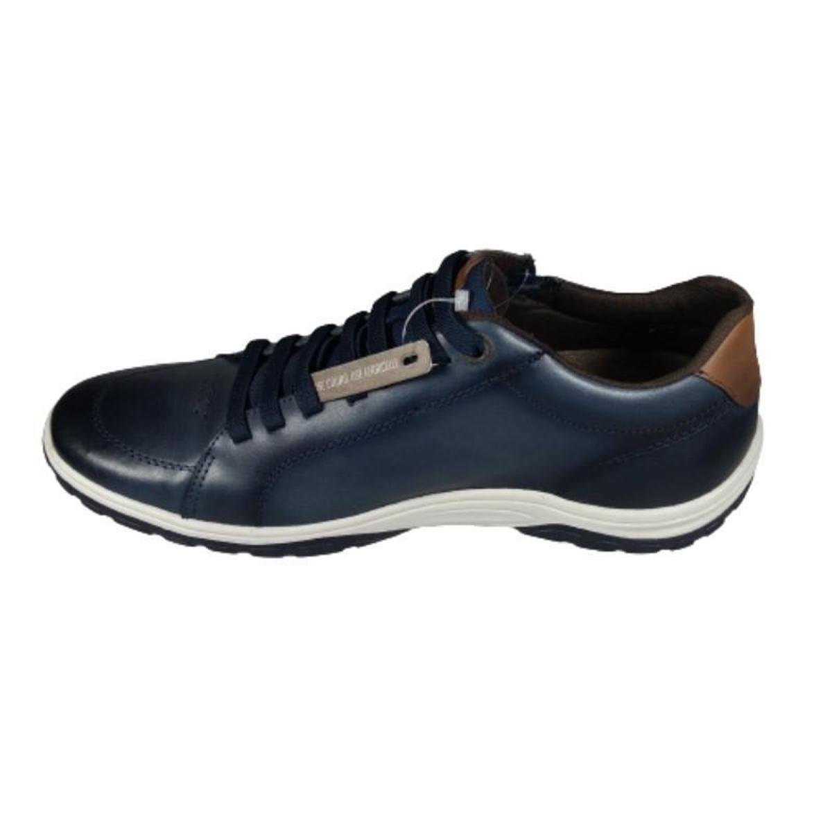 Sapatênis Masculino Ferricelli GNE55005 - Azul Escuro | Zattini