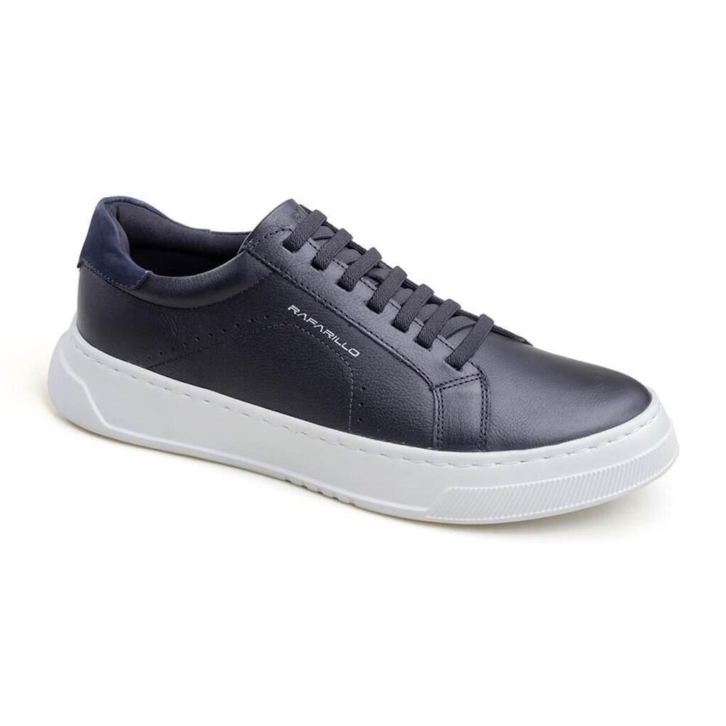 Sapatênis Masculino Max Light Couro Rafarillo com Cadarço