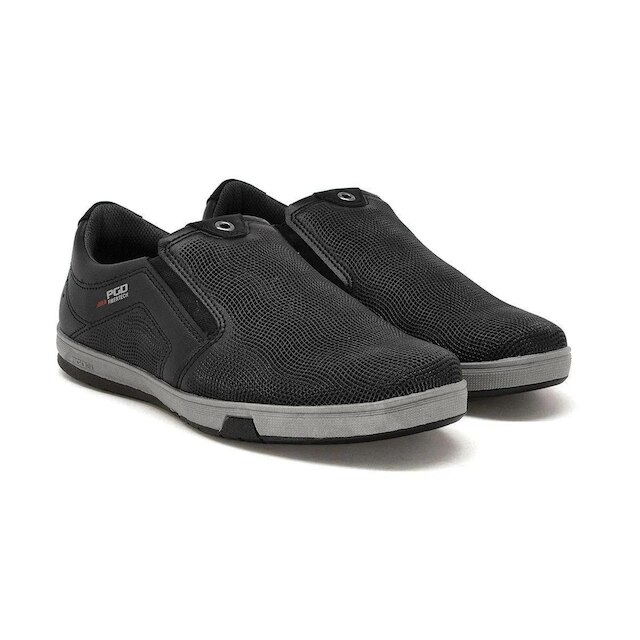 Sapatênis Masculino Pegada Calce Fácil Preto - 170422-03