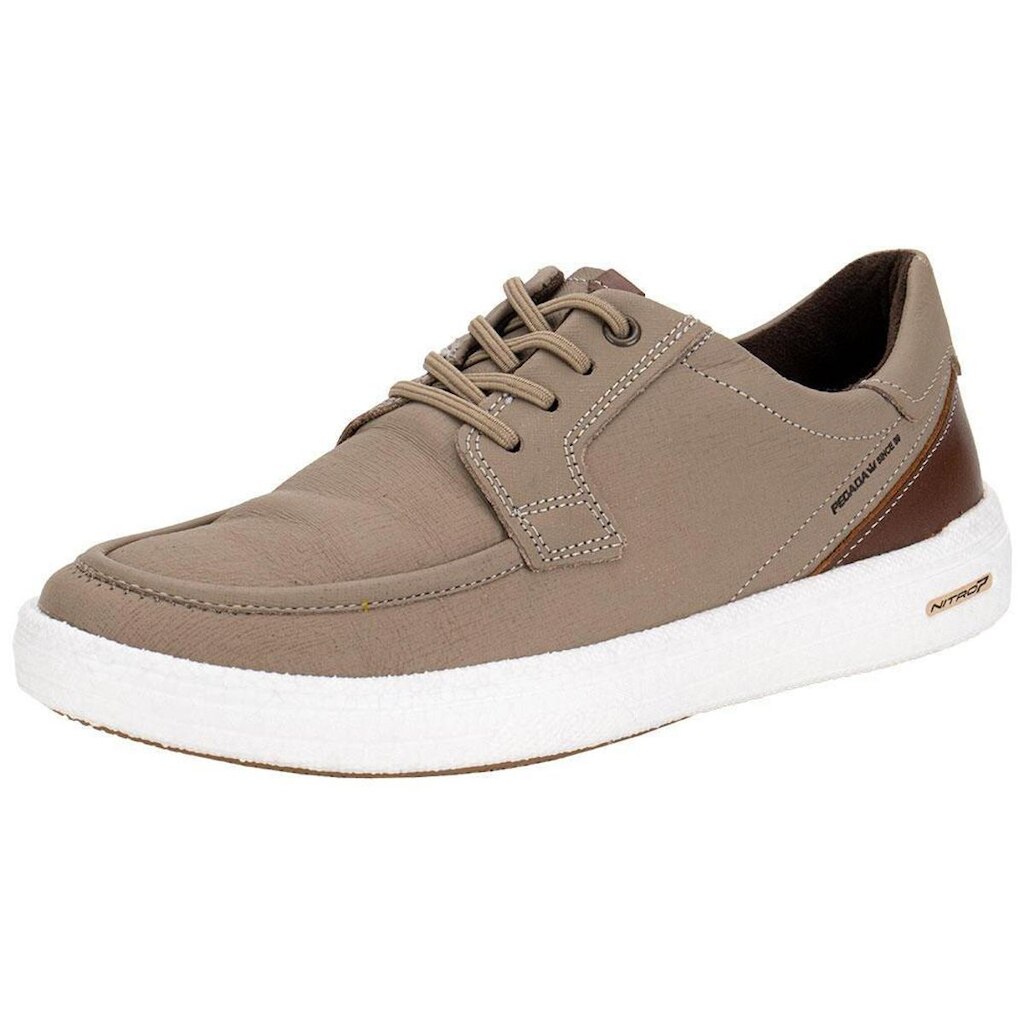 Sapatênis Masculino Strerch Dark Pegada 112002 - Taupe - 41