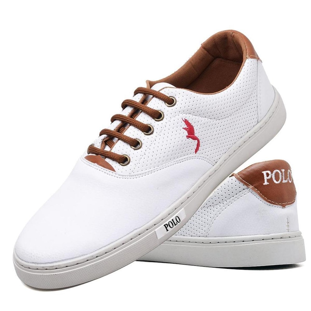 Sapatenis Masculino Tenis Polo Blu Conforto Casual Lindo