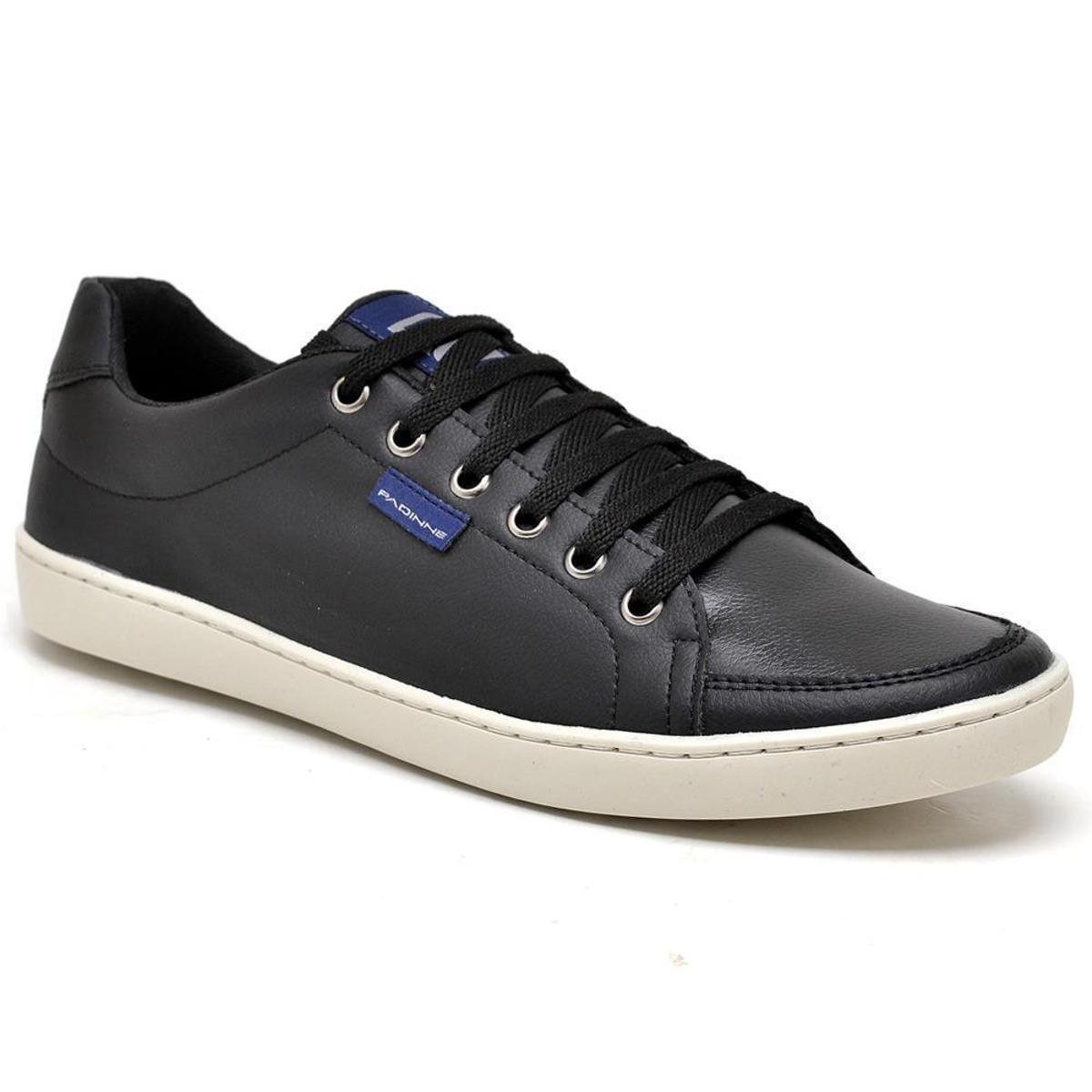 Sapatênis Padinne Casual Cadarço Masculino - Preto é ruim? Sapatênis Padinne Casual Cadarço Masculino - Preto é boa?