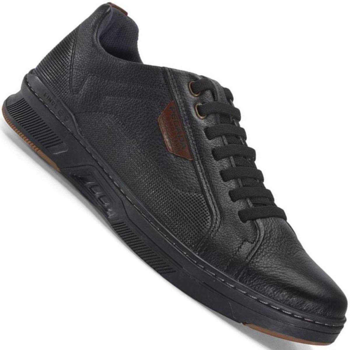 Sapatenis Pegada 110602 Masculino - Preto Menor preço em Sapatenis Pegada 110602 Masculino - Preto