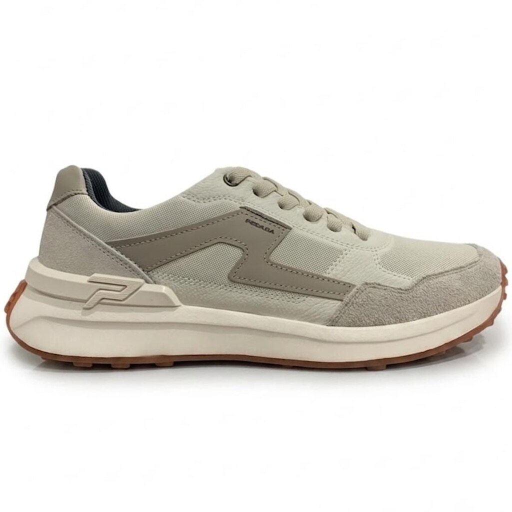 Sapatênis Pegada 110761 Masculino Creme