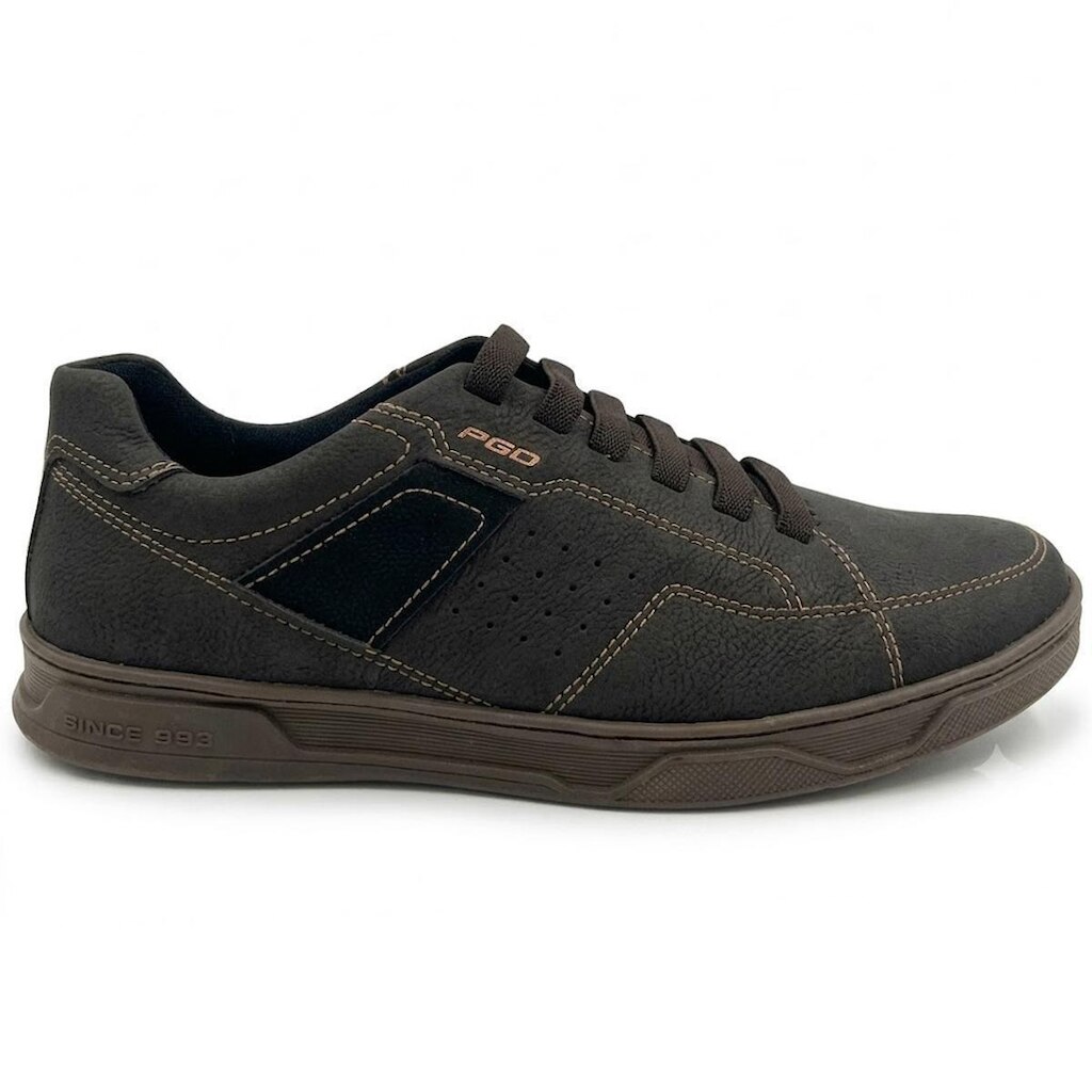 Sapatênis Pegada 171403 Masculino Café