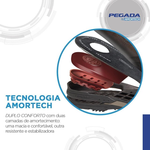 Sapatênis Pegada Masculino em Couro Areia 114861-04