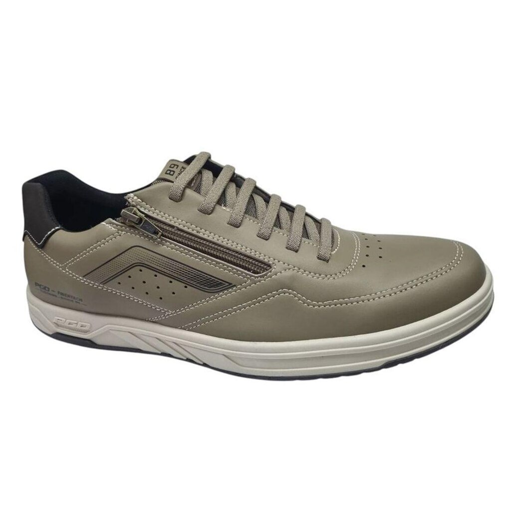 Sapatênis Pegada Oliver Masculino - Bege 42